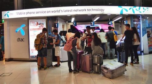 Du lịch Thái Lan: Du khách mua SIM tại Thái Lan sẽ phải quét mặt và dấu tay